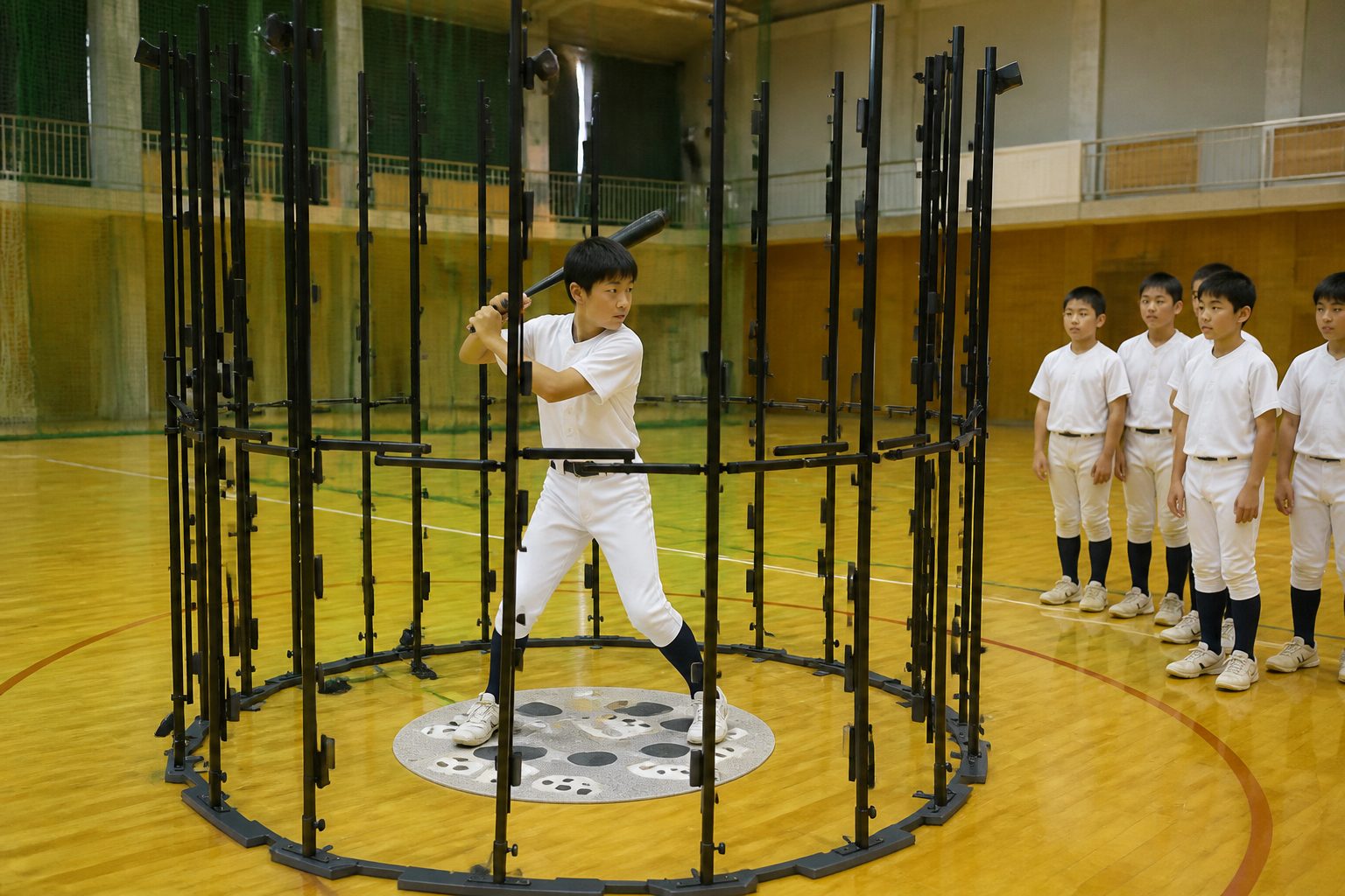 スポーツイベントでの3Dスキャン撮影（イメージ）